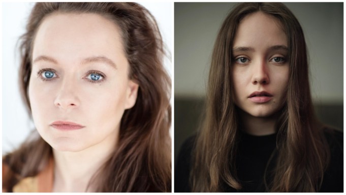 Samantha Morton (left) and Ruby Stokes