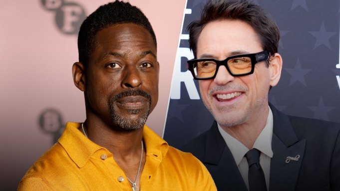 Sterling K. Brown and Robert Downey Jr.