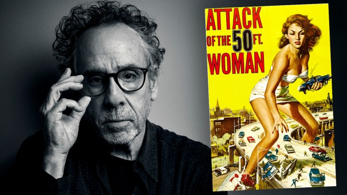 Tim Burton to direct 'Attack of the 50 Foot Woman'