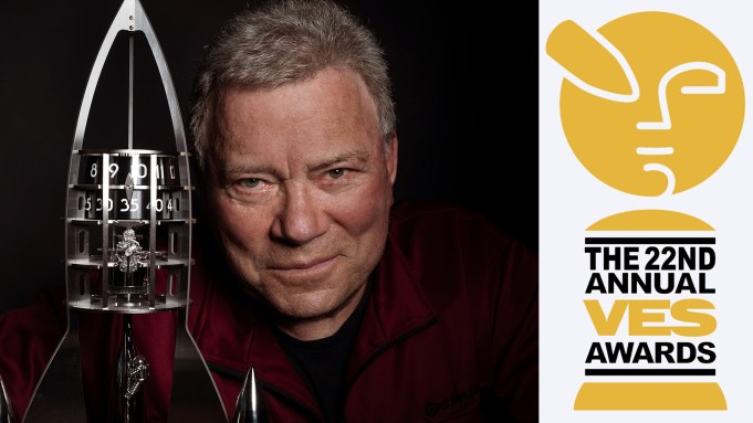 William Shatner Visual Effects Society career awards